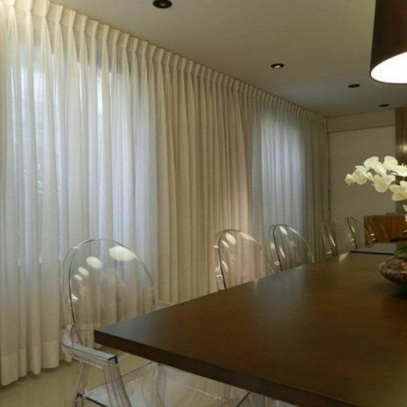 GA Decorações Rio de Janeiro Cortina de Prega Americana 800x800