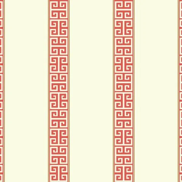 Papel de Parede Waverly Stripes - Greek Key Stripe - Image 3