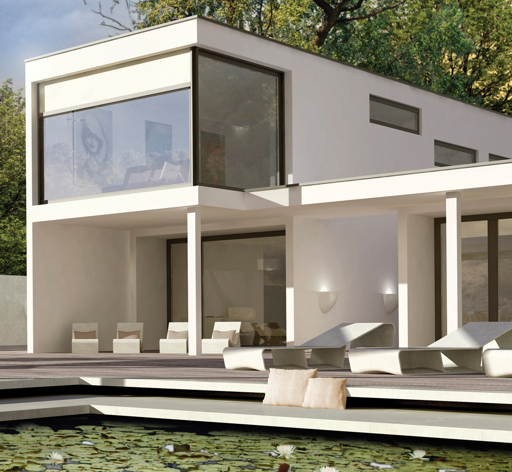 TOLDOS DE FACHADA VERTICAL ZIPLINE VERTICAL ZIPLINE 110 QUADRADO