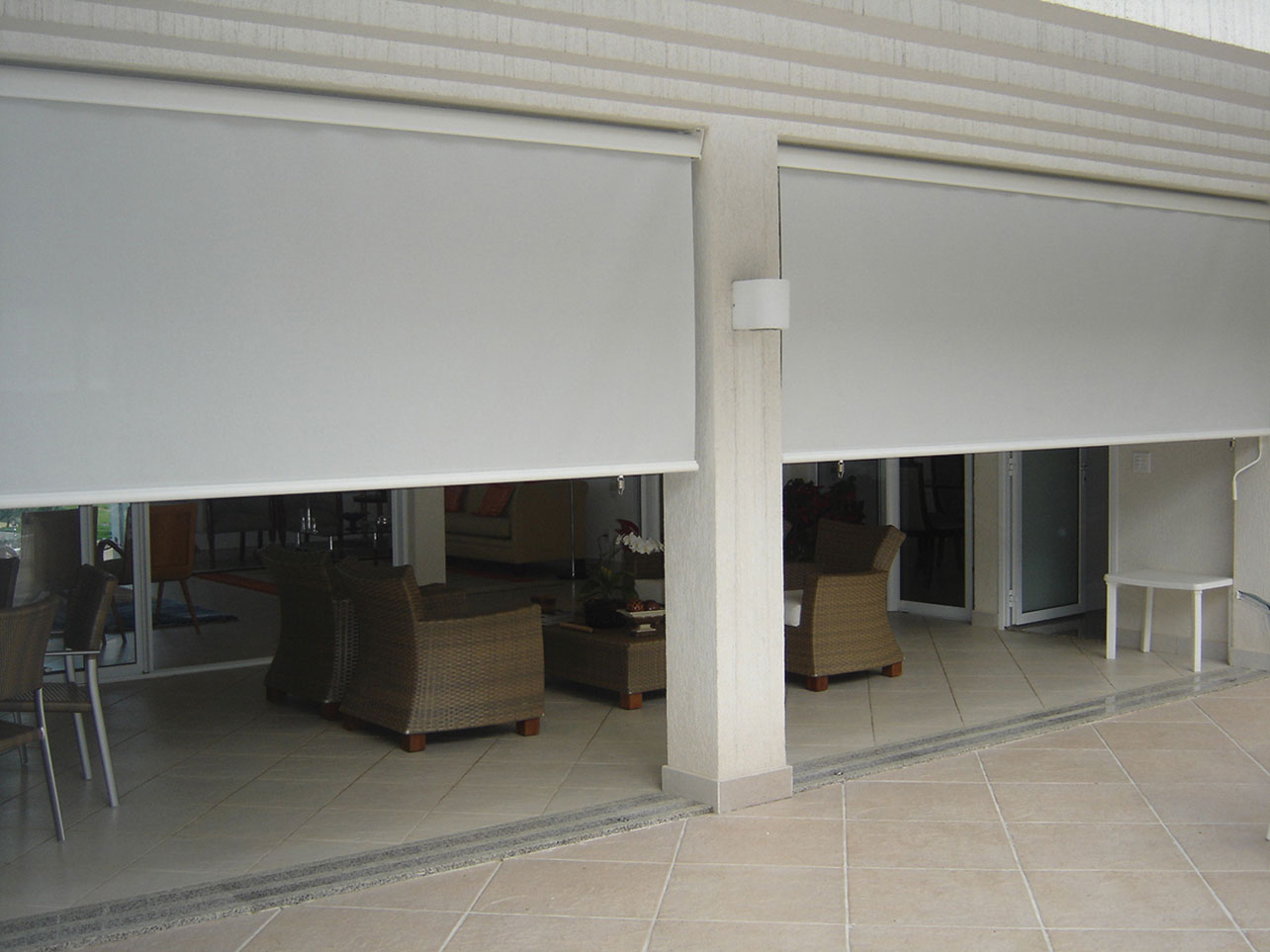 TOLDOS DE FACHADA VERTICAL-BOX VERTICAL-BOX REDONDO - Imagem 4