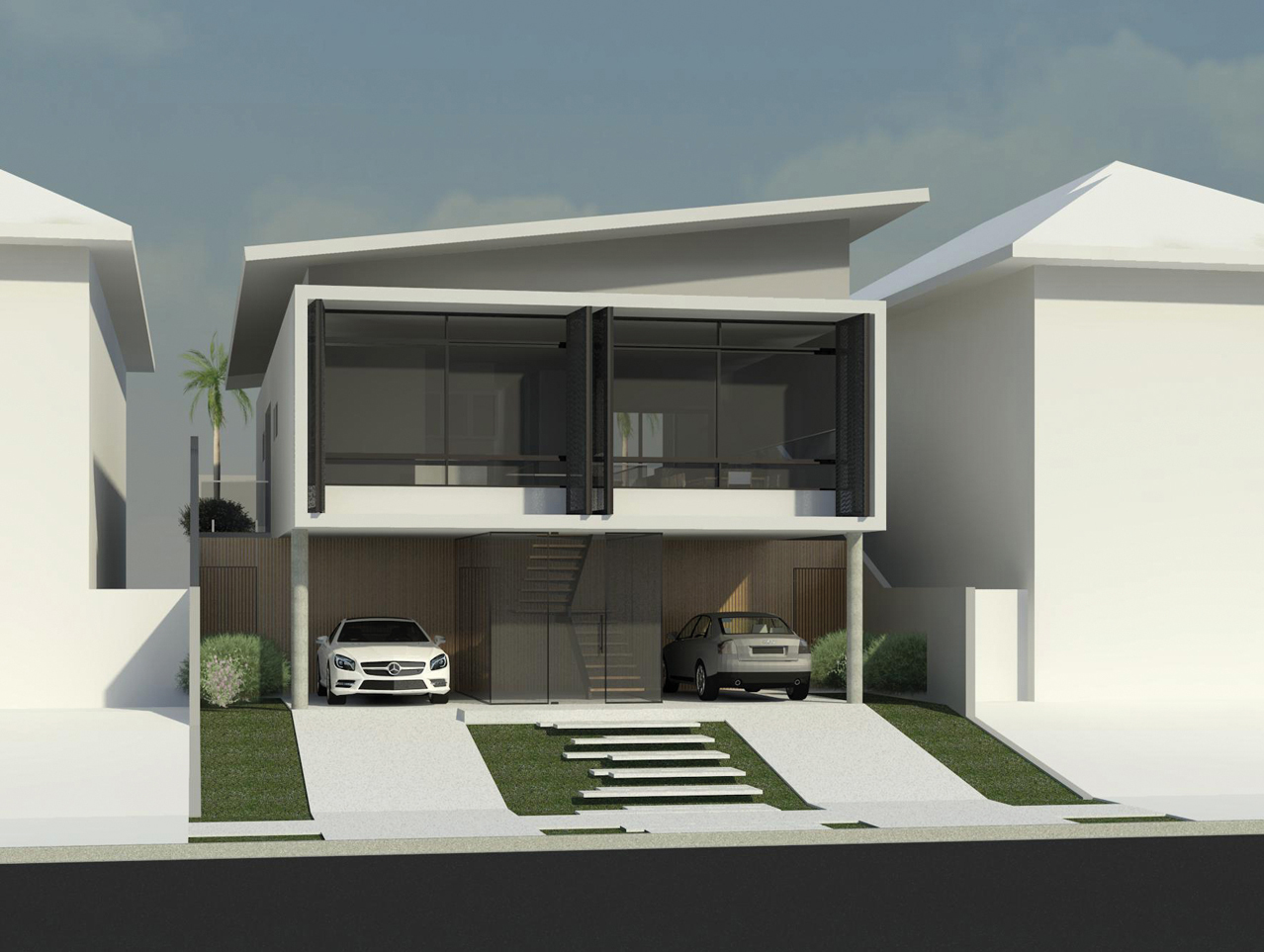 FACHADAS TÊXTEIS REVESTO BRISE CAMARÃO - Imagem 2