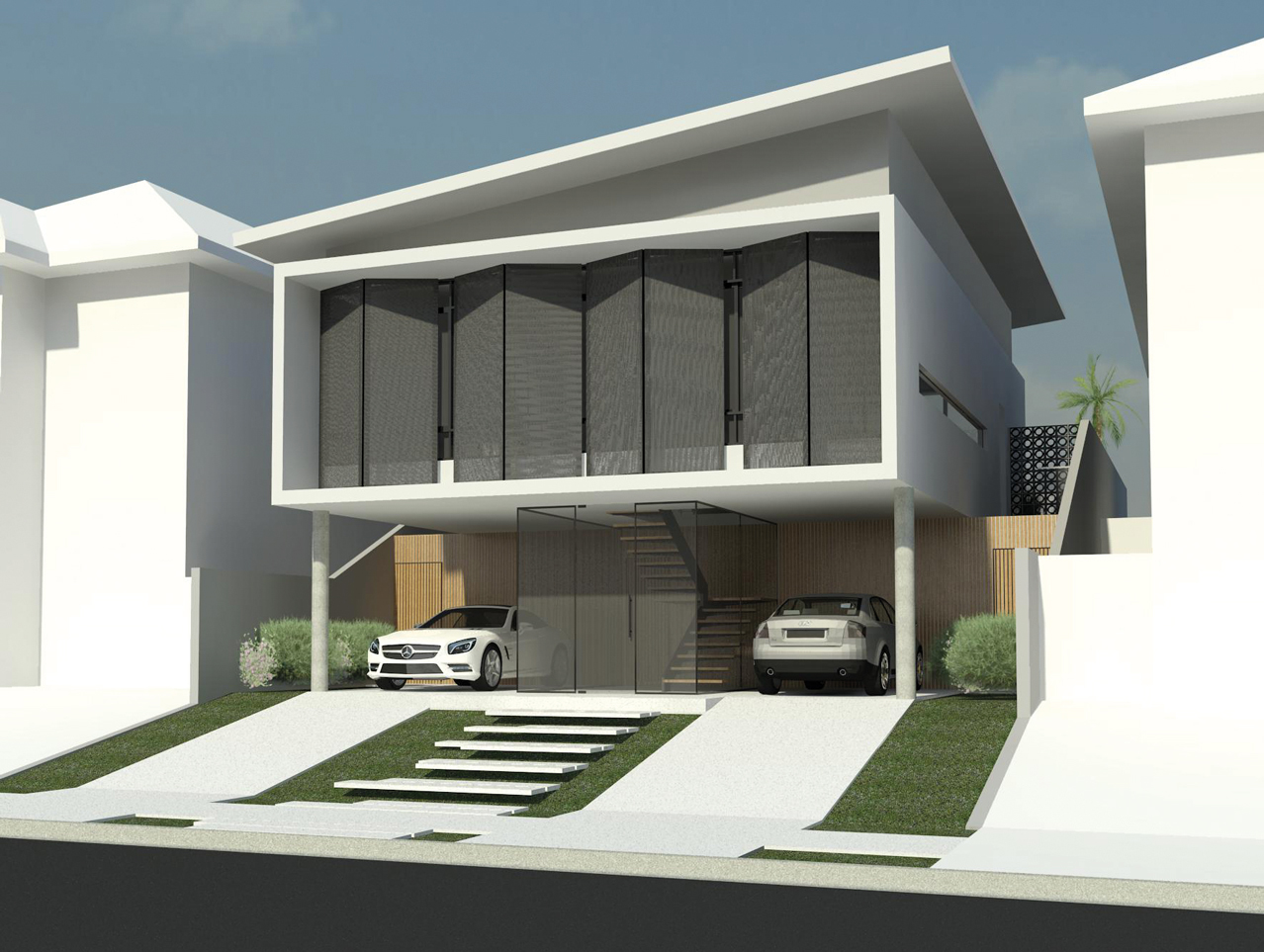 FACHADAS TÊXTEIS REVESTO BRISE CAMARÃO - Imagem 3