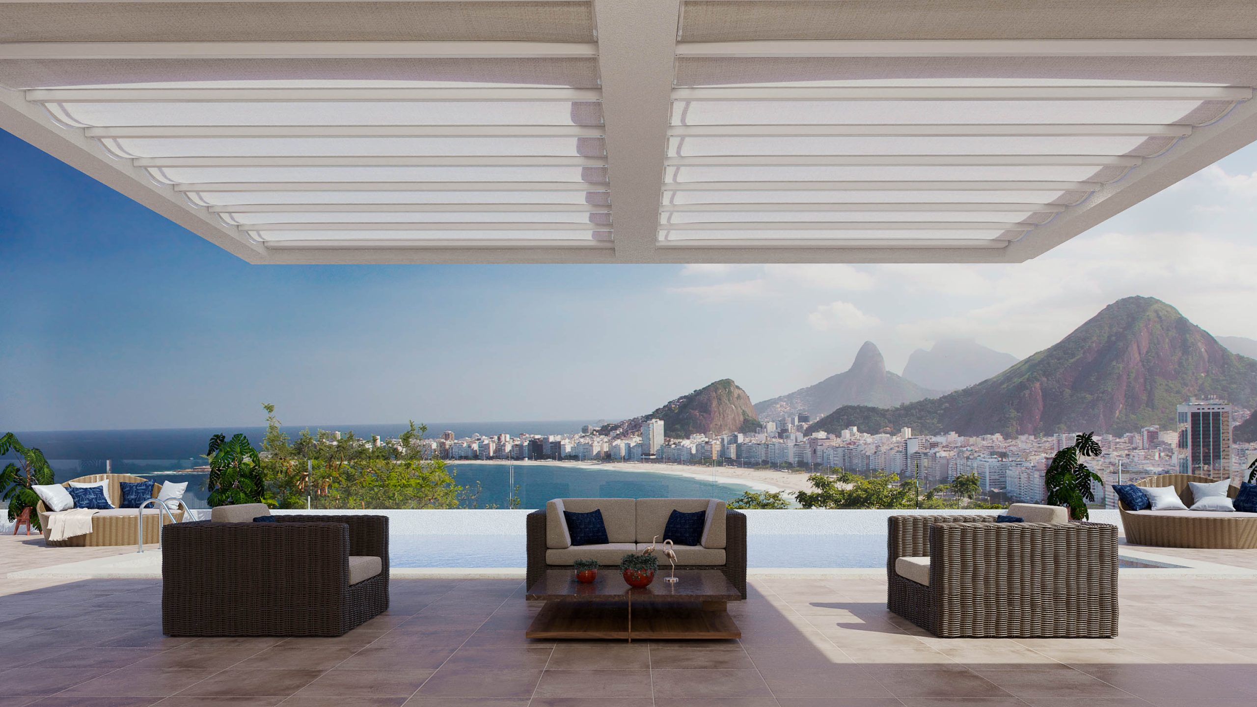 COBERTURAS RETRÁTEIS COBERTURA ROMANA FP500 R